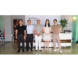 廣東原點建設集團領(lǐng)導一行蒞臨基路伯洽談合作